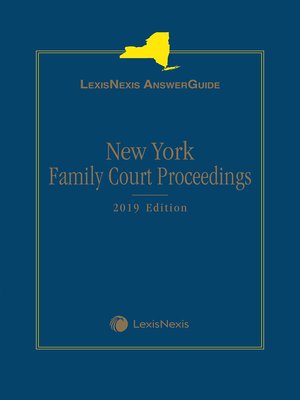 cover image of LexisNexis AnswerGuide New York Family Court Proceedings